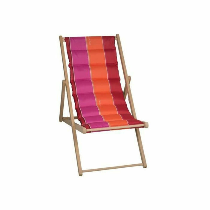 Lehátko Jardin Prive Roșu Dungi 106 x 55 x 95 cm