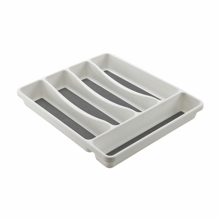 Organizator pentru tacâmuri Mondex Space System polipropilenă 33 x 29,3 x 4,5 cm Alb