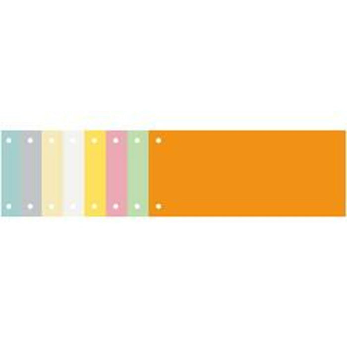 Separatoare Exacompta 13425B Galben Carton Mucavale (100 Unități)