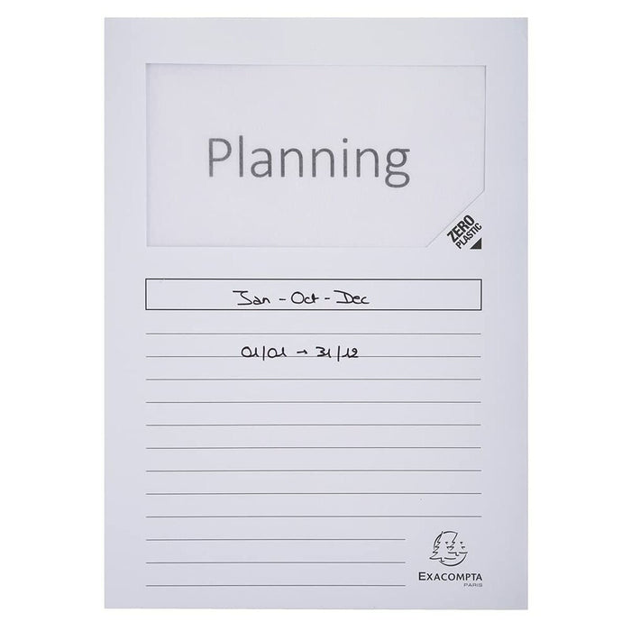 Sertar de îndosariere Exacompta Forever Multicolor A4 50 Piese