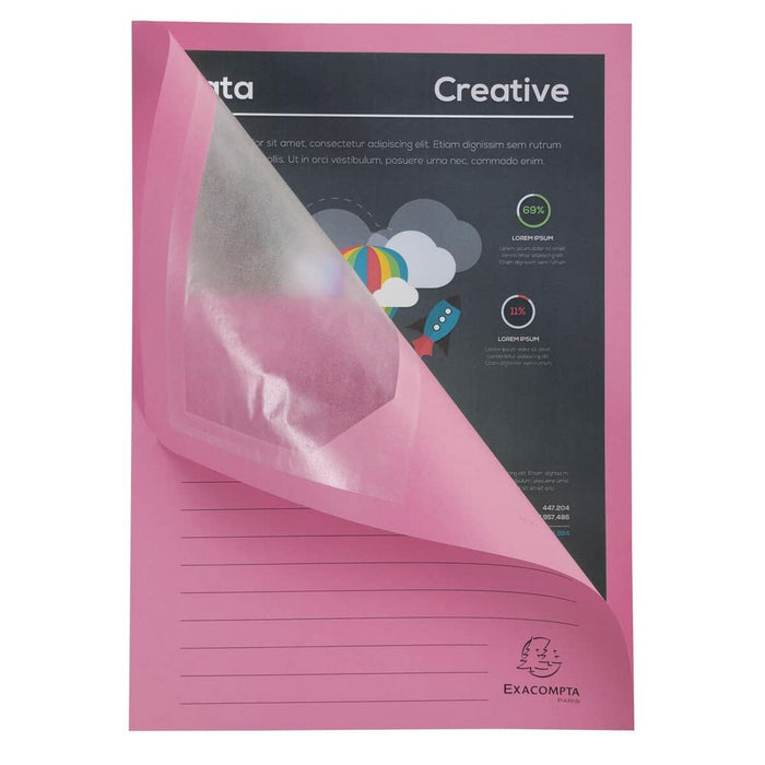 Sertar de îndosariere Exacompta Forever Fereastră transparentă A4 100 Piese