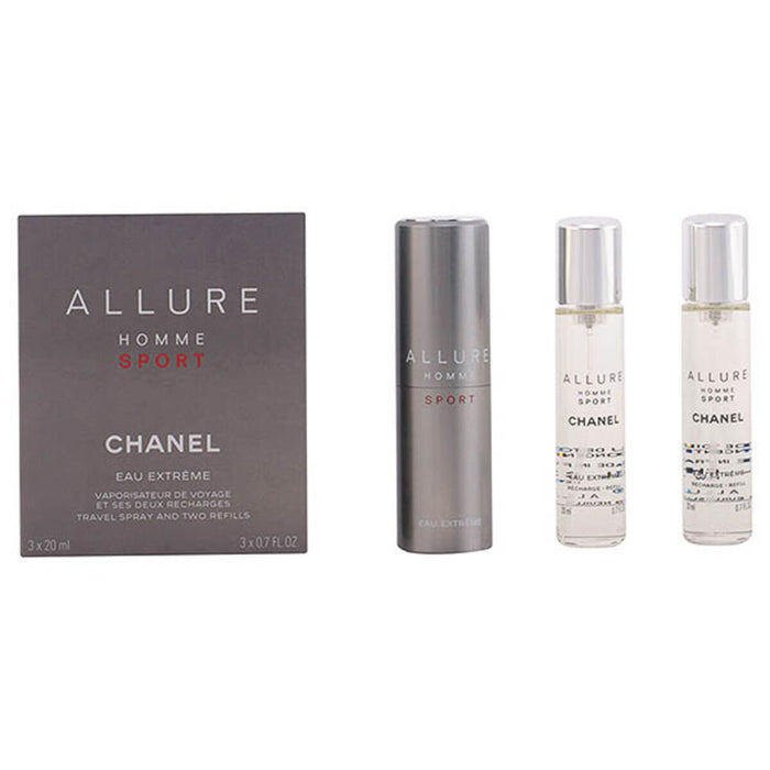 Set de Parfum Bărbați Allure Homme Sport Chanel Allure Homme Sport Eau Extrême (3 pcs)
