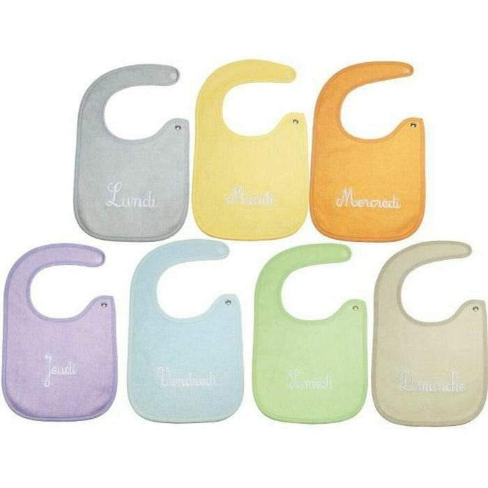 Set de Bavețele Babycalin 17 x 29 cm 7 Unități Multicolor