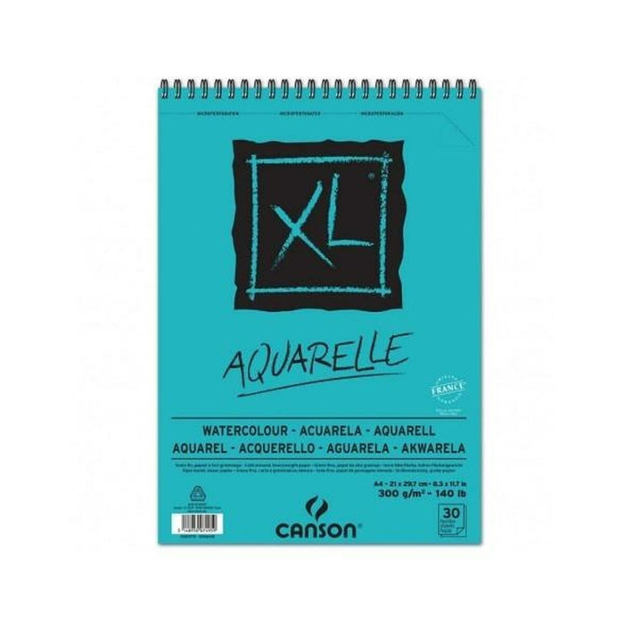 Bloc de acuarelă Canson Aquarelle XL 300 g/m² 210 x 297 mm