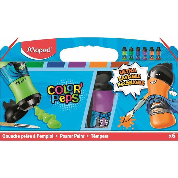 Tempera Maped 810011 (6 Piese)