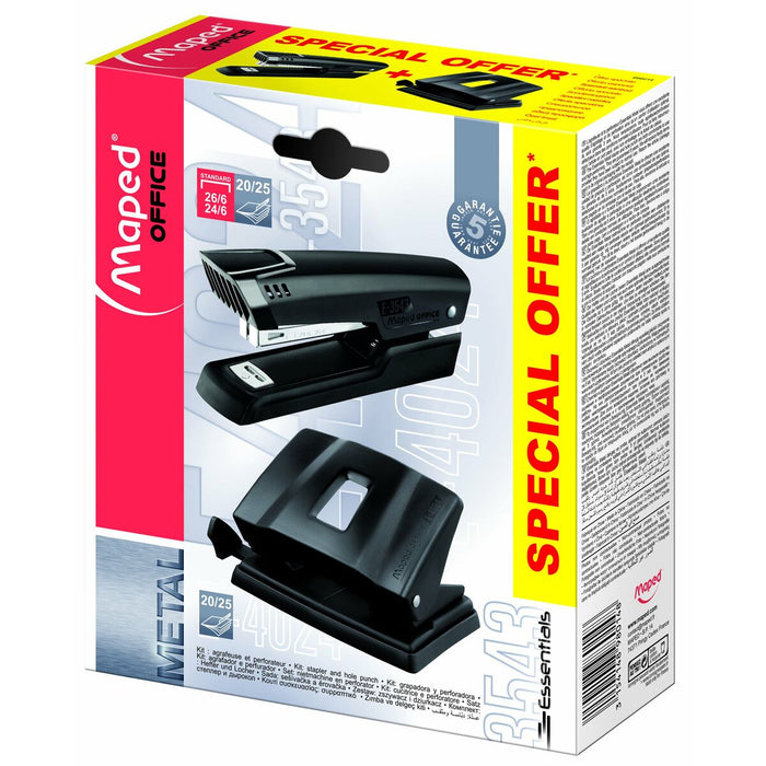 Capsator Maped 898014 Negru Burghiu de rocă 2 Piese