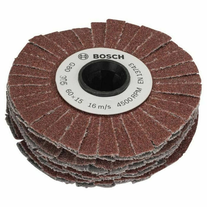 Perie abrazivă BOSCH SW 15 K80 Cilindru 15 mm 80 g