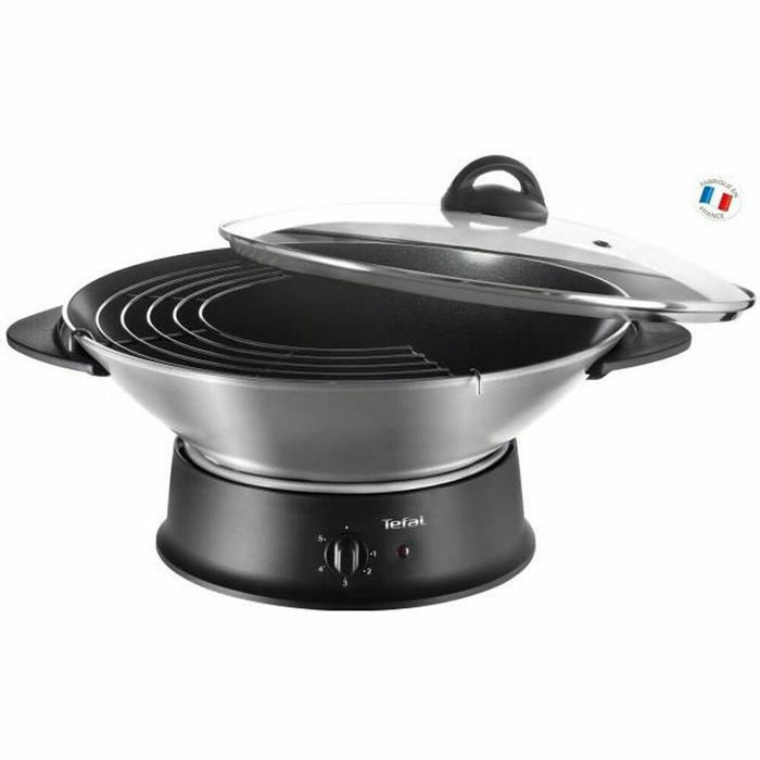 Tigaie Wok Tefal WO3000 Negru Aluminiu 1200 W