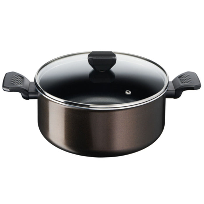 Caserolă Tefal B5544602 Negru Aluminiu 4 Piese Ø 24 cm