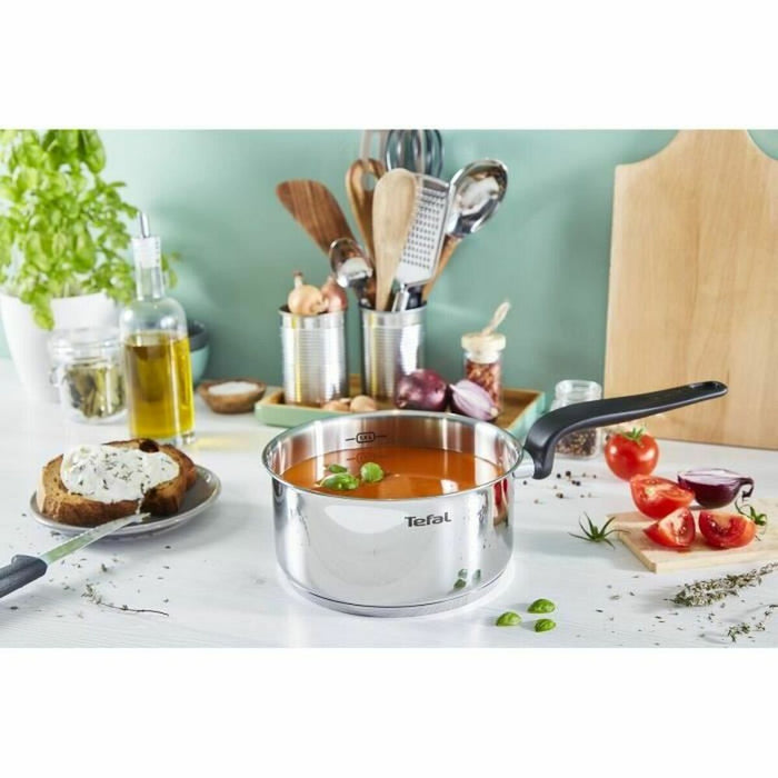 Caserolă cu capac SEB Argintiu Oțel inoxidabil Ø 20 cm 3 L