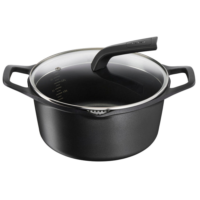 Tavă pentru Cuptor Tefal E2494644 Negru Aluminiu forjat Rotund Ø 24 cm