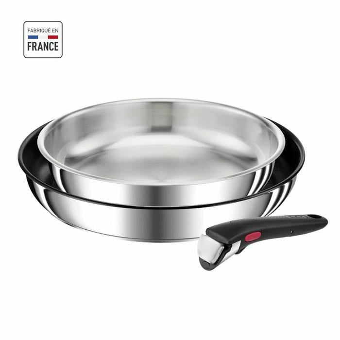 Tigaie Tefal L9739102 Negru Oțel inoxidabil