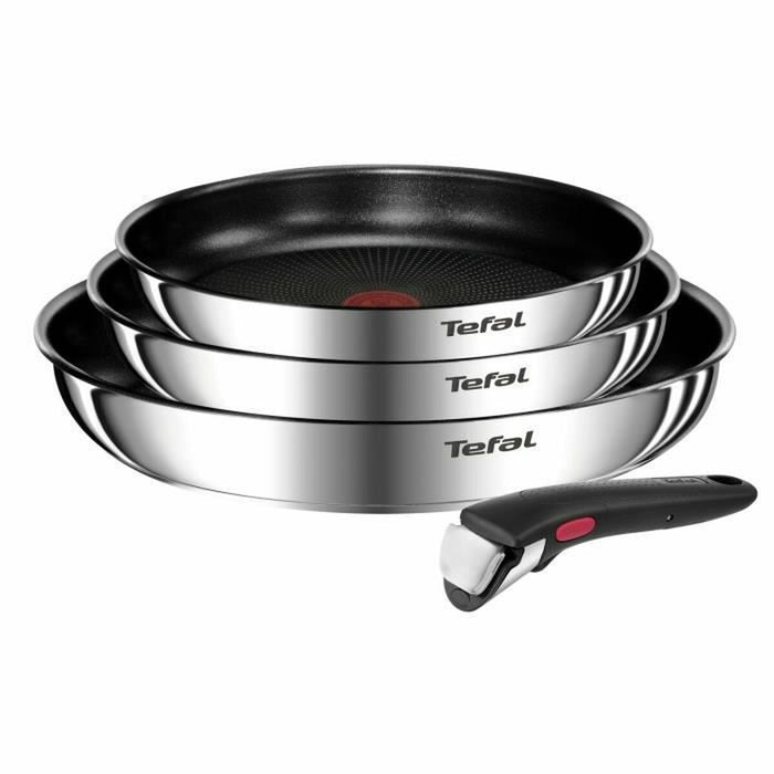 Set de tigăi Tefal Emotion L897S404 Oțel inoxidabil Ø 24 cm Ø 22 cm Ø 28 cm