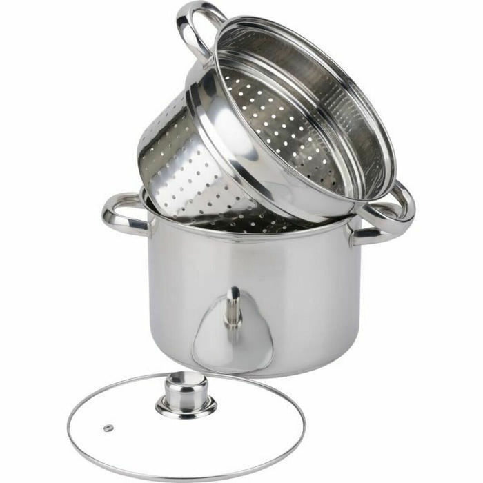 Steamer cu caserolă Baumalu Ø 20 cm Metal Oțel inoxidabil 5 L