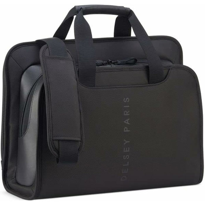 Servietă pentru Laptop Delsey Negru 42 x 30 x 14 cm