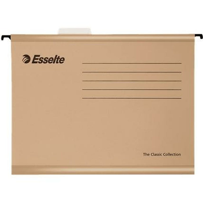 Dosar suspendat Esselte Classic telespectator Transparent Maro A4