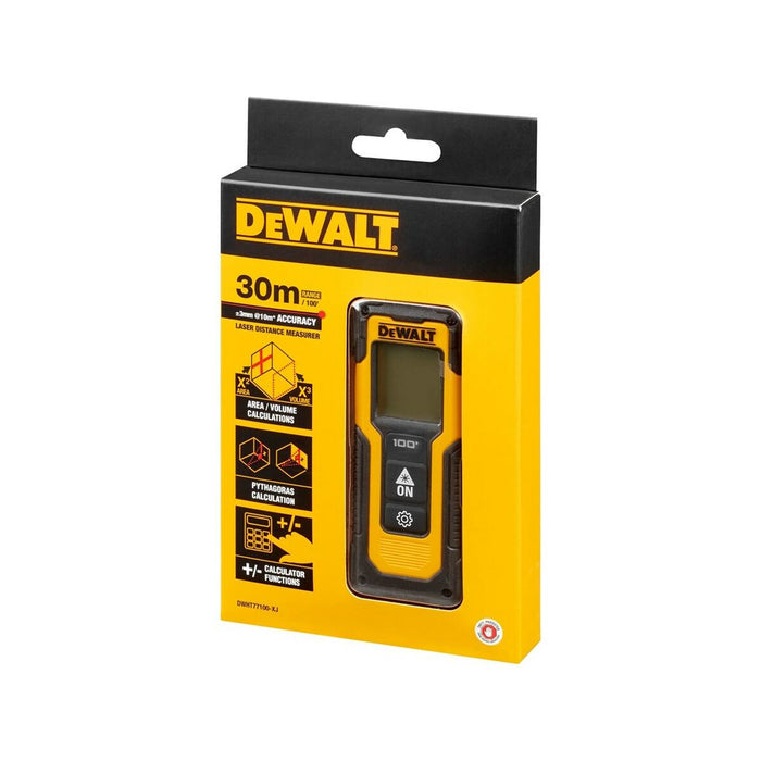 Telemetru Dewalt DWHT77100-XJ 30 m 2 Piese