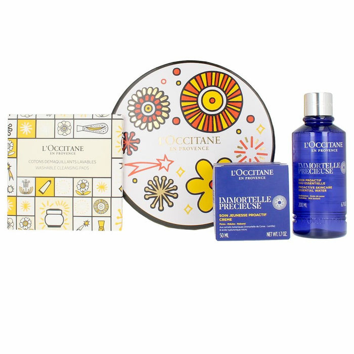 Set de Cosmetică Unisex L'Occitane En Provence Immortelle Précieuse 3 Piese
