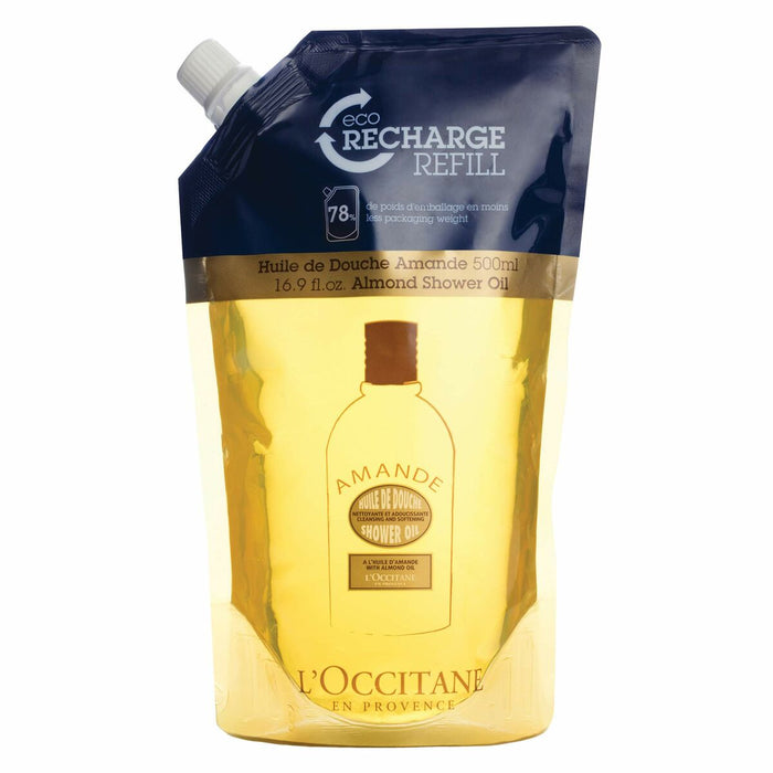 Ulei de Duș L'Occitane En Provence Migdală Reumplere 500 ml