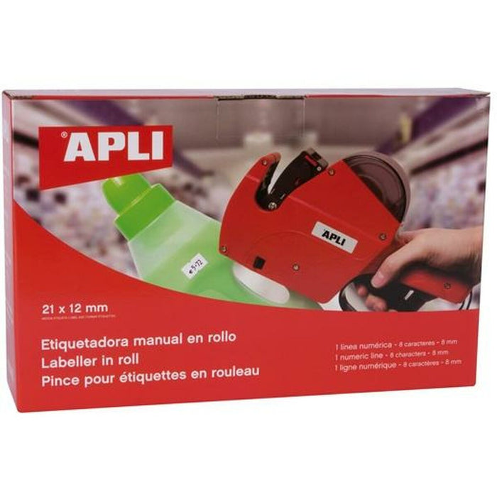 Etichetator manual Apli 101418 Roșu