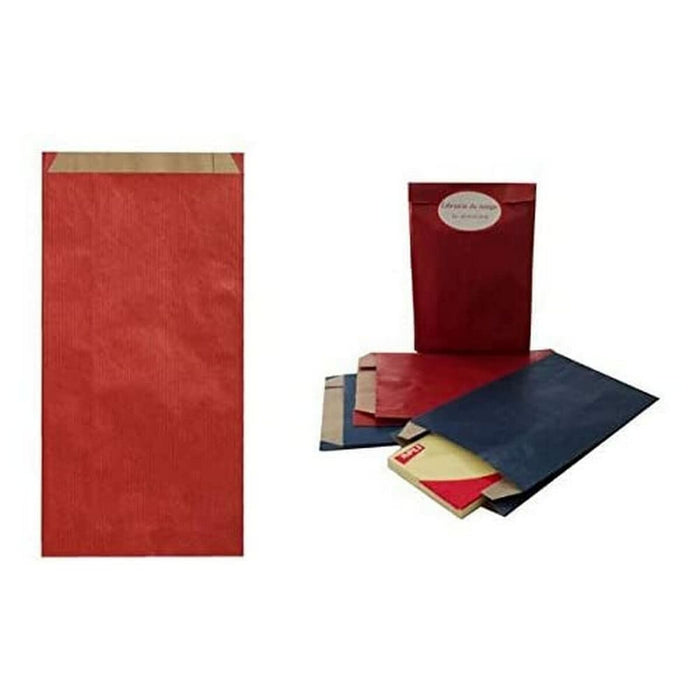 plicuri Apli Roșu Carton hârtie kraft 250 Piese 11 x 21 x 5 cm