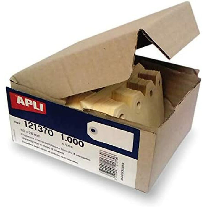 Etichete pentru Imprimantă Apli 1000 Piese Cu șaibă Crem 80 x 38 mm