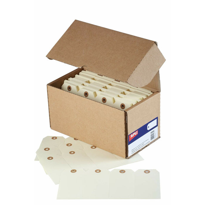 Etichete pentru Imprimantă Apli 1000 Piese Cu șaibă Crem 140 x 70 mm