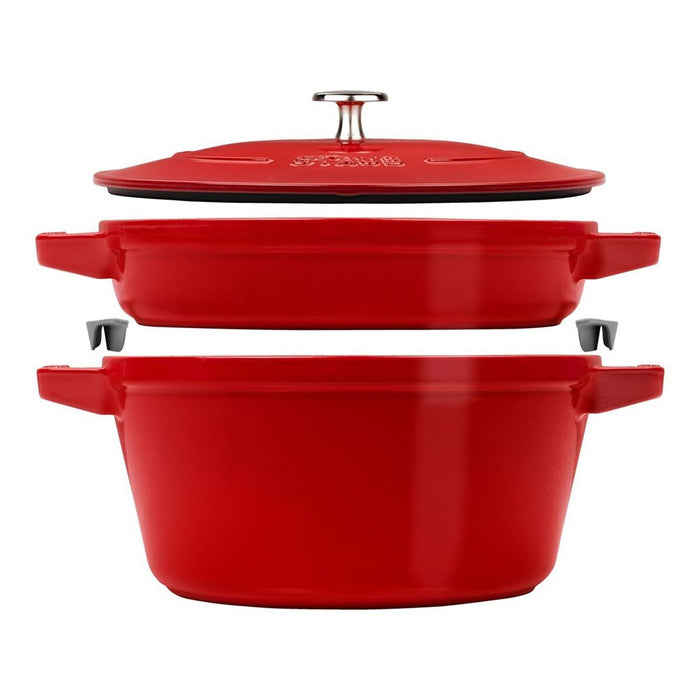 Crăticioară Zwilling La Cocotte Roșu Fier turnat Ø 24 cm