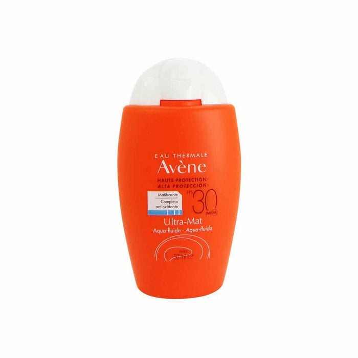 Protector Solar de Față Avene Ultra-Matt Aqua-Fluide SPF30 (50 ml)