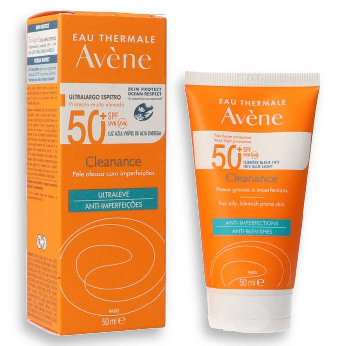 Loțiune de Corp Avene Cleanance Spf 50 (50 ml)