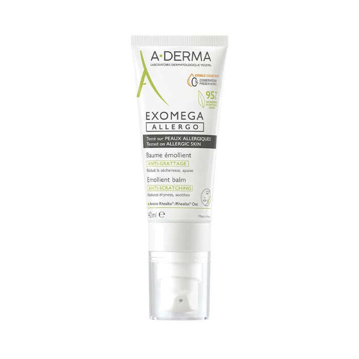 Balsam pentru Calmarea Mâncărimii și Iritației A-Derma Exomega Allergo 40 ml