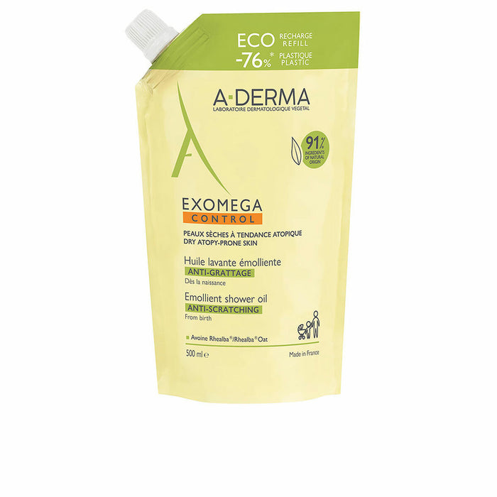 Gel de duș A-Derma Exomega Rezervă