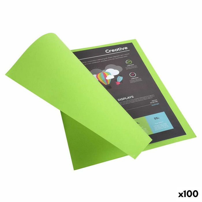 Sertar de îndosariere Exacompta Rock's Mentă A4 100 Piese