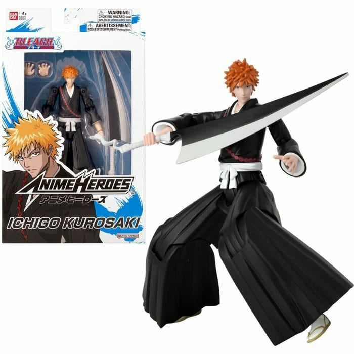 Figurine de Acțiune Bandai Bleach - Anime Heroes: Ichigo Kurosaki 17 cm