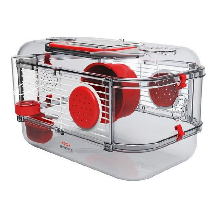 Transportor Zolux Roșu Multicolor Castaniu 33 x 8 x 21 cm (1 Piese)