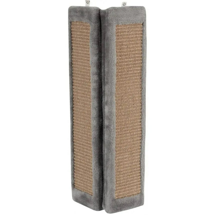 Suport de Ascuțit Gheare pentru Pisici Zolux 504042GRI Gri Lemn Sisal 58 cm
