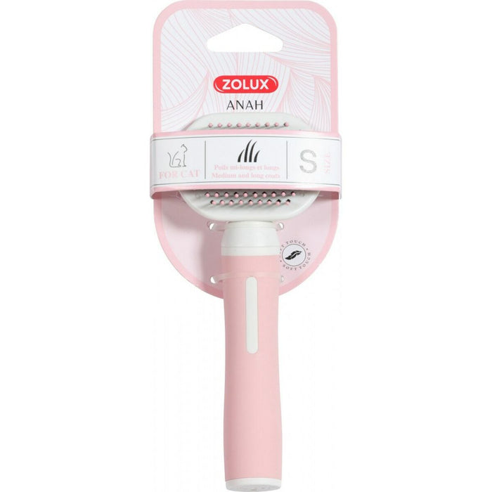 Perie Zolux 550002 Cric Mic Moale Multicolor Roz Oțel Plastic