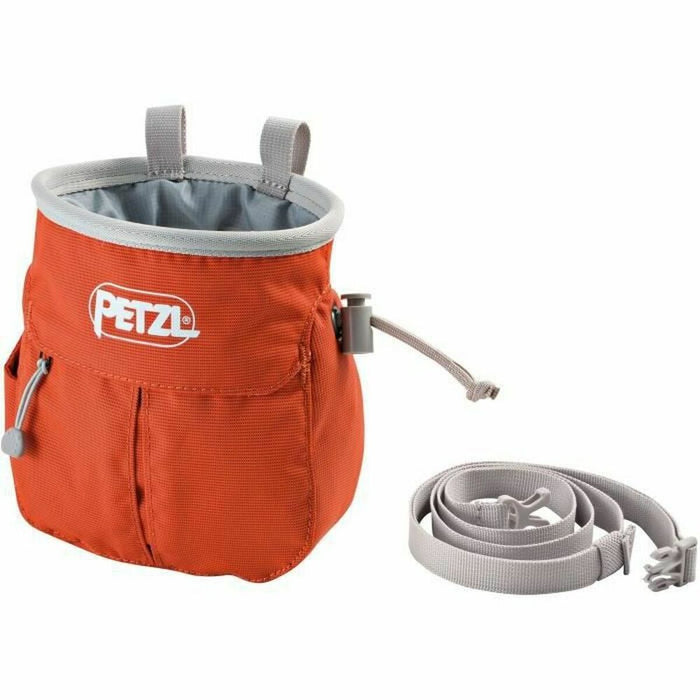 Chalk bag Petzl Portocaliu