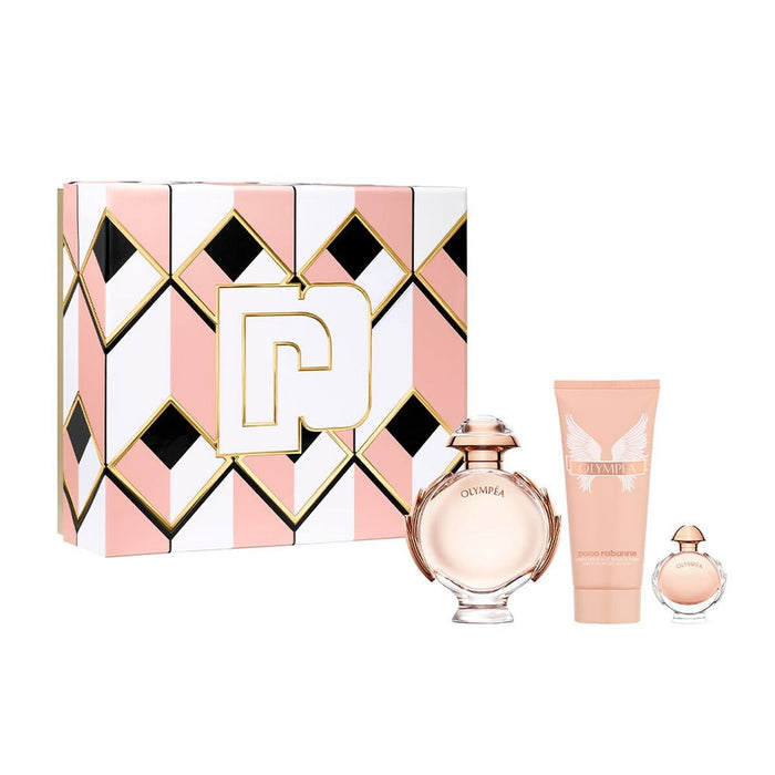 Set de Parfum Femei Paco Rabanne Olympéa 3 Piese