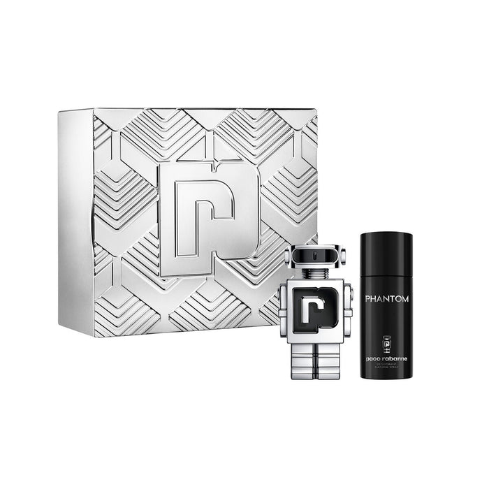 Set de Parfum Bărbați Paco Rabanne Phantom 2 Piese