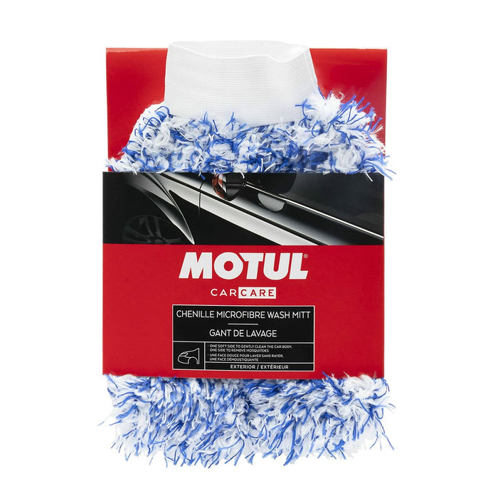 Lavetă de curățare din microfibră Motul MTL111022 Albastru / Alb Bumbac Lavabil/ă Mănuși Nu zgârie și nu dăunează suprafețelor
