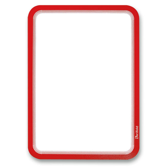 Cadru de informații Tarifold 194953 Roșu A4 PVC Plastic (2 Unități)