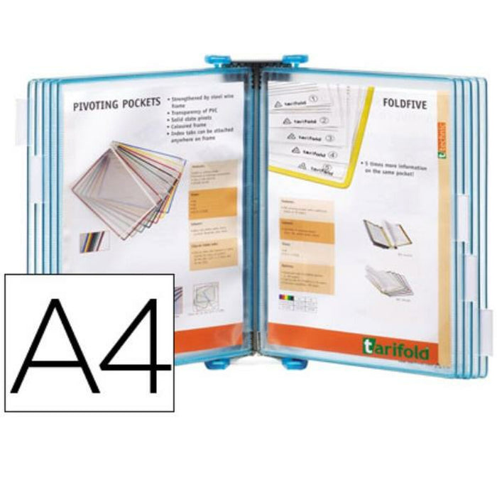 Husă Tarifold 414171 Albastru A4
