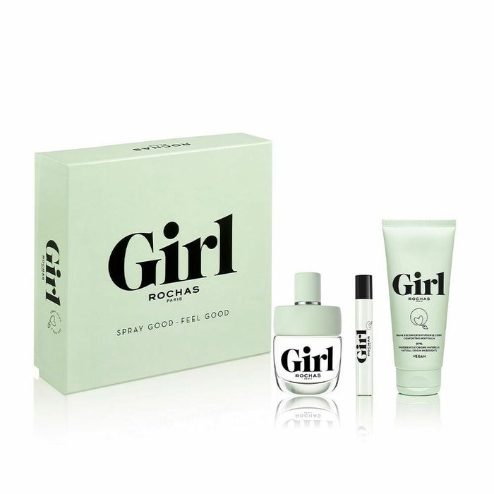 Set de Parfum Femei Rochas Girl (3 pcs)