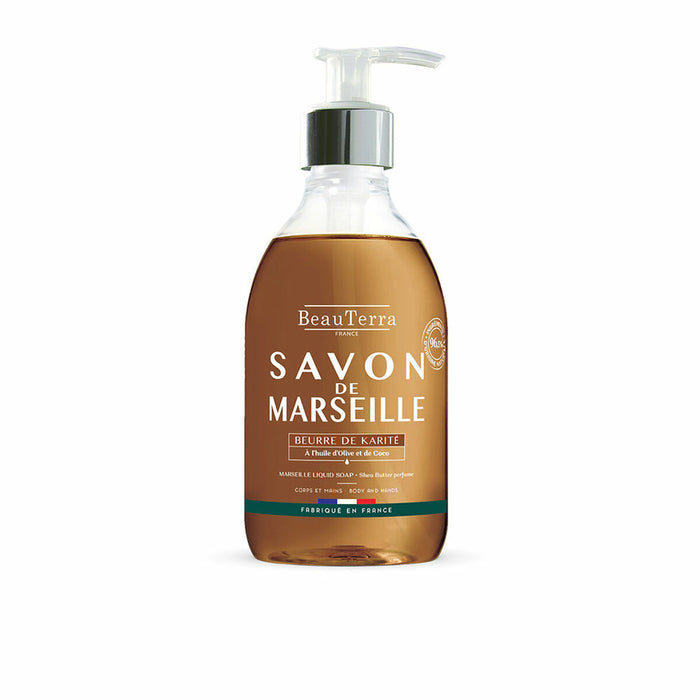 Săpun Lichid Beauterra Savon de Marseille Unt de Karité 300 ml