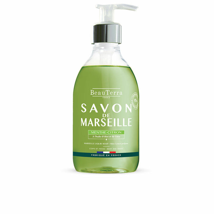 Săpun Lichid Beauterra Marseille Mâini Universal Lămâie Mentă 300 ml