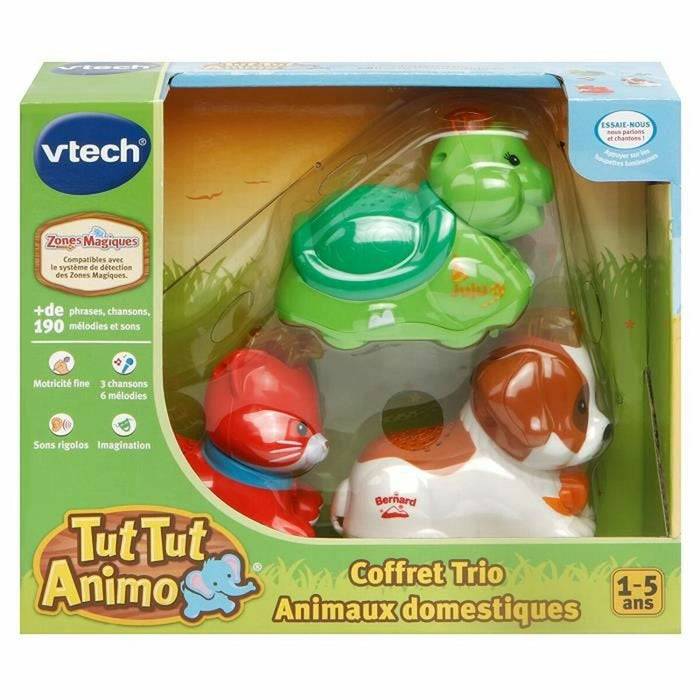 Robot interactiv Vtech TUT TUT ANIMO Domestique 2 Trio Set (FR)