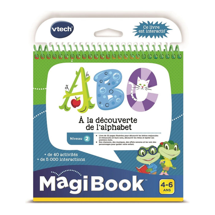Notebook Vtech Magibook Interactive Book ABC, Discovering The Alphabet (FR)