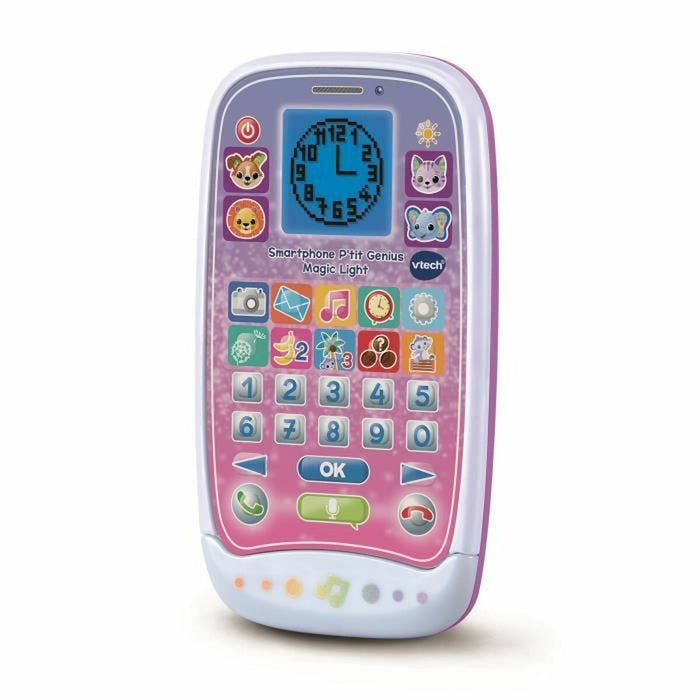 Telefon jucărie Vtech Smartphone P´tit Genius Magic Light (FR)