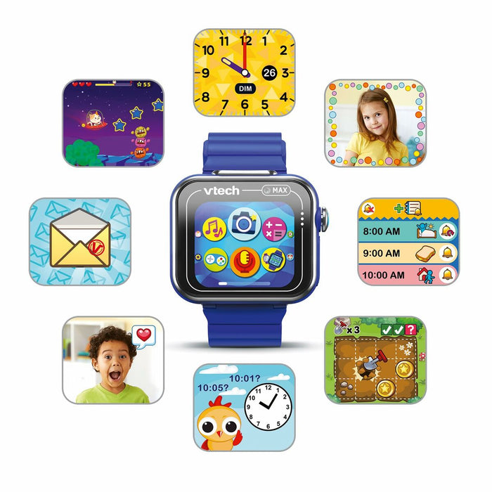 Ceas Copii Vtech Kidizoom Smartwatch Max 256 MB Interactiv Albastru